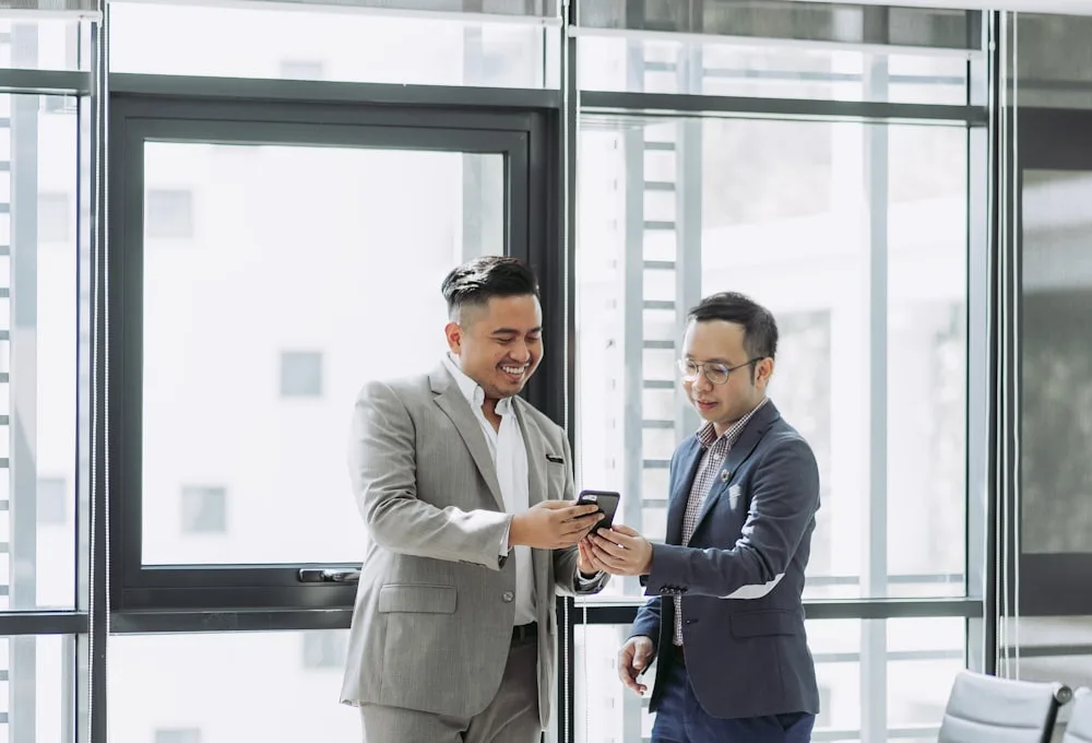 Rapid Rail team collaborating in a modern office